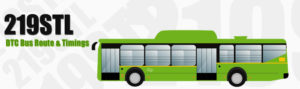 219STL Delhi DTC City Bus Route and DTC Bus Route 219STL Timings with Bus Stops